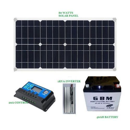Souer 1000W HOME SOLAR LIGHTING SYSTEM FOR TV, LAPTOP AND LIGHTS